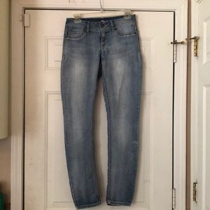 Whitewash jeans